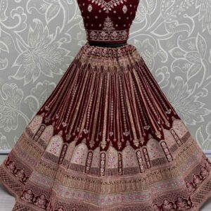 Elegant Red & Gold Salwar Suit For Bride 👰