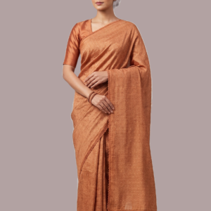 Embroidered Soft kota checks saree